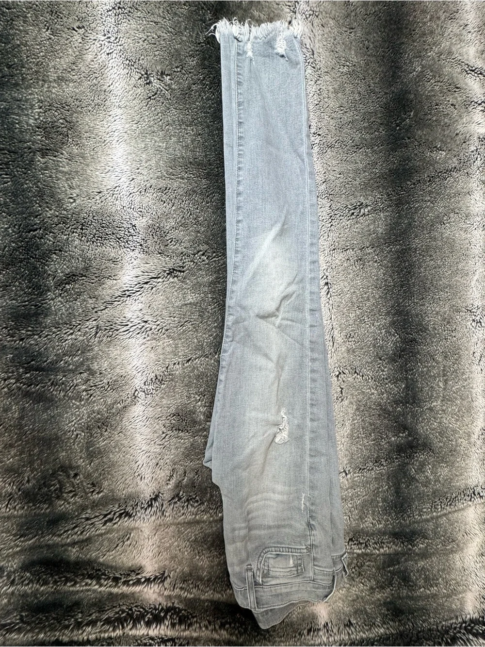 Joe’s Jeans Light Gray Distressed Ankle Crop [Size 27]